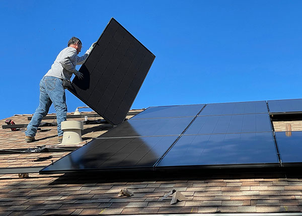 Do solar panels directly power your house