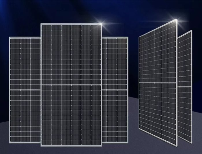 Why are monocrystalline solar panels considered a premium option?