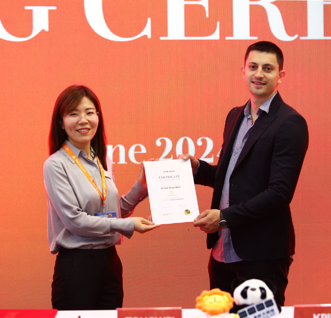 Tongwei and KP Solar Group SMLLC Hold Strategic Signing Ceremony at Intersolar Europe 2024